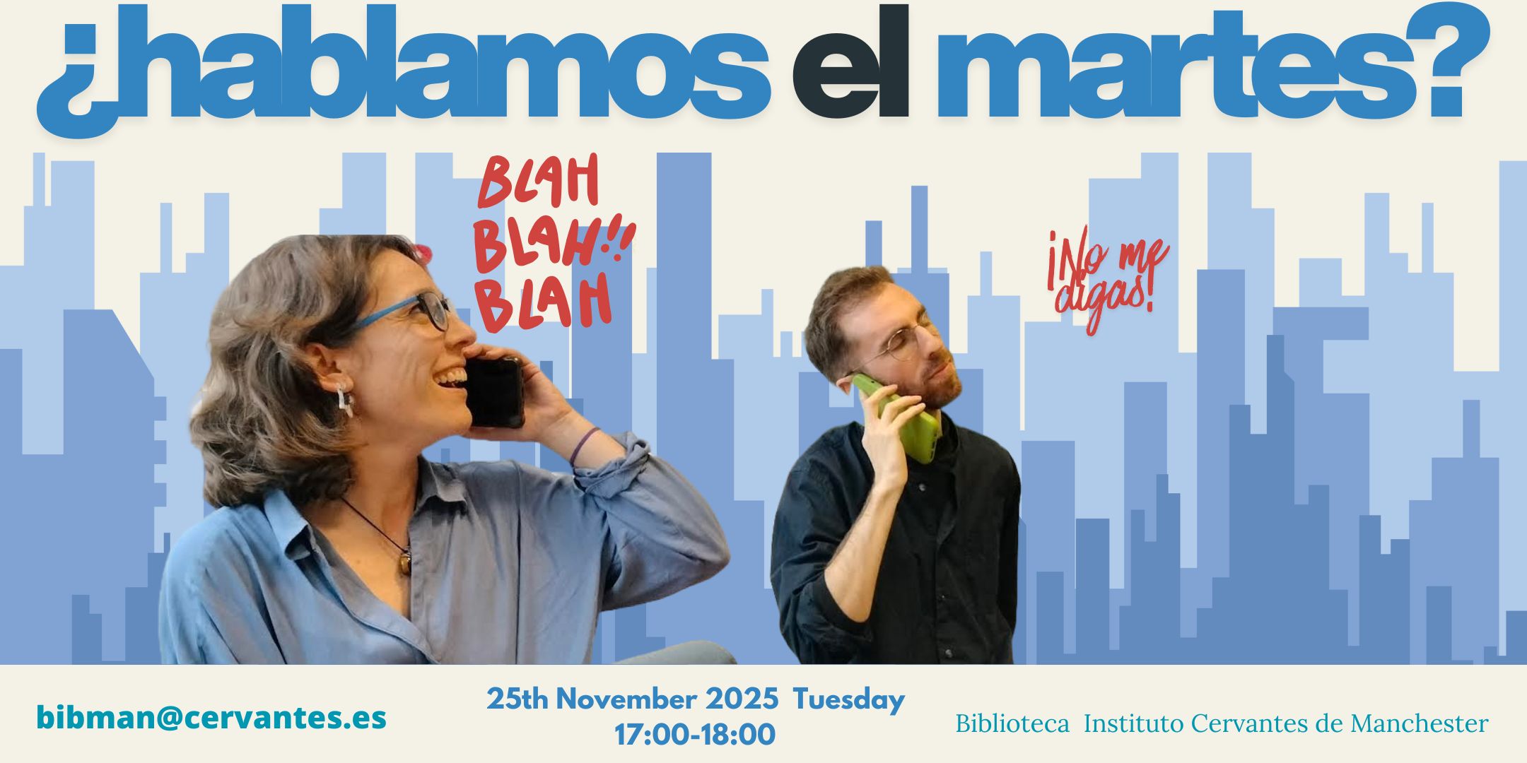 Fotografía: Taller, 'Hablamos el martes?: club de conversacin'