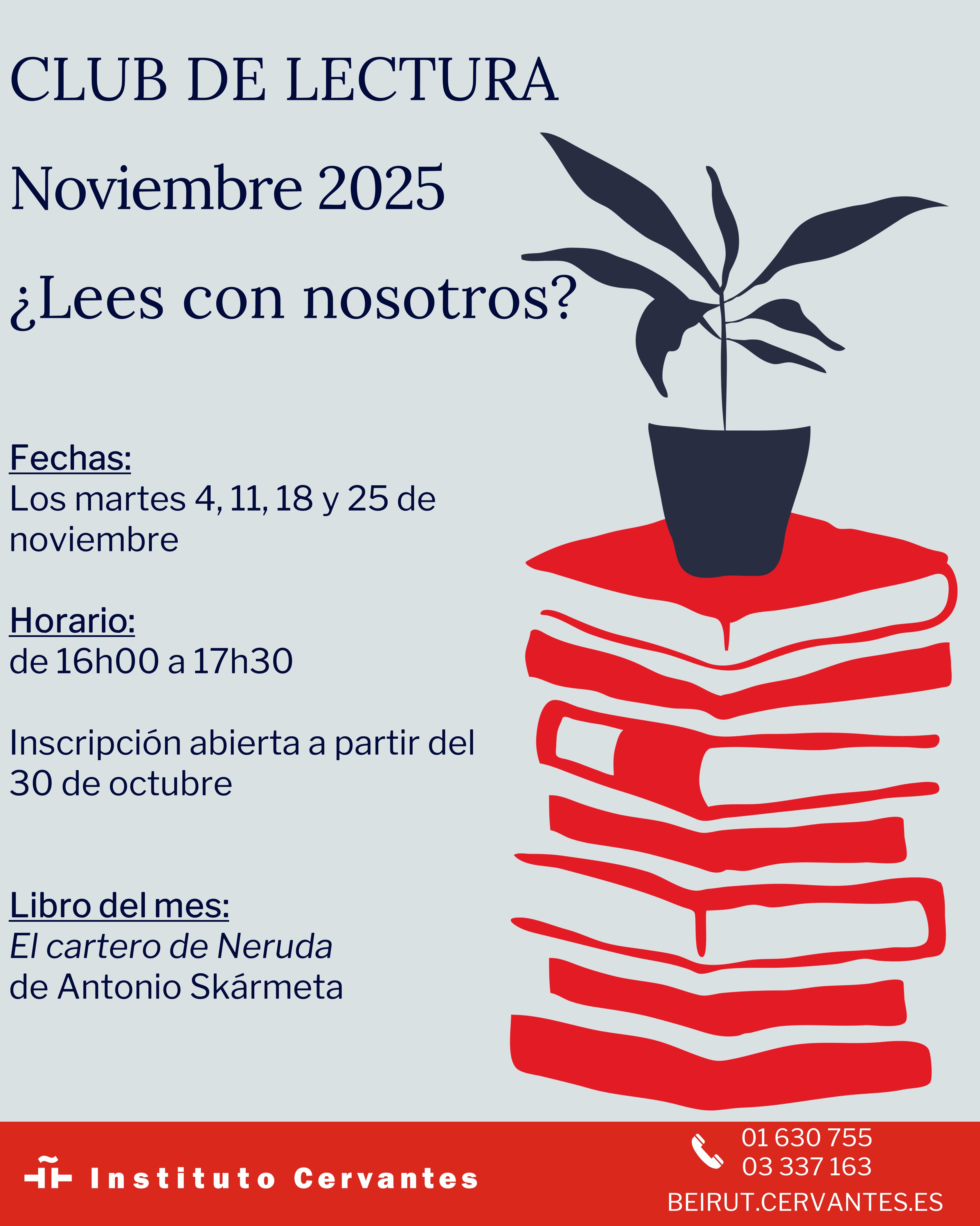 Fotografía: Club de lectura, 'El cartero de Neruda, Antonio Skrmeta'