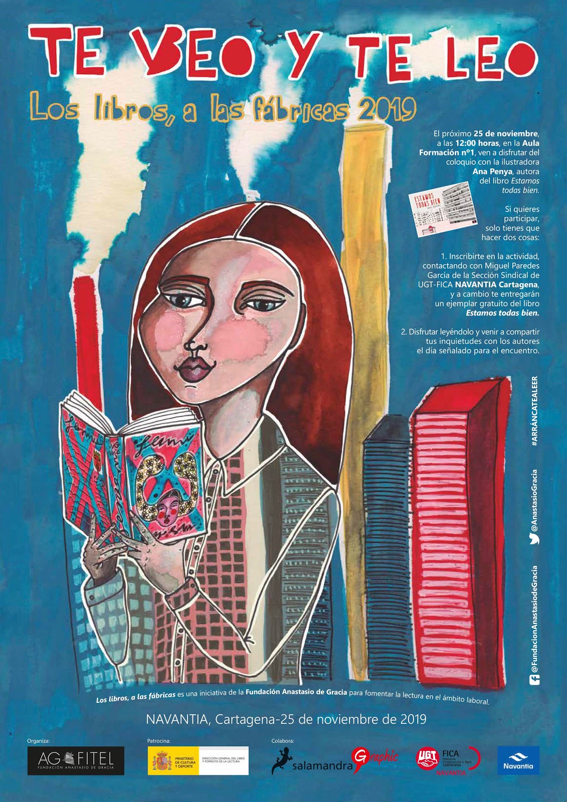 Fotografía: Coloquio, 'Compartiendo experiencias, creando lectores'