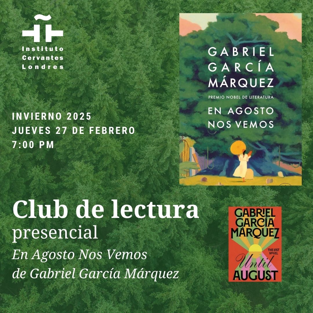 Fotografía: Club de lectura, 'En Agosto Nos Vemos de Gabriel Garca Marquez  '