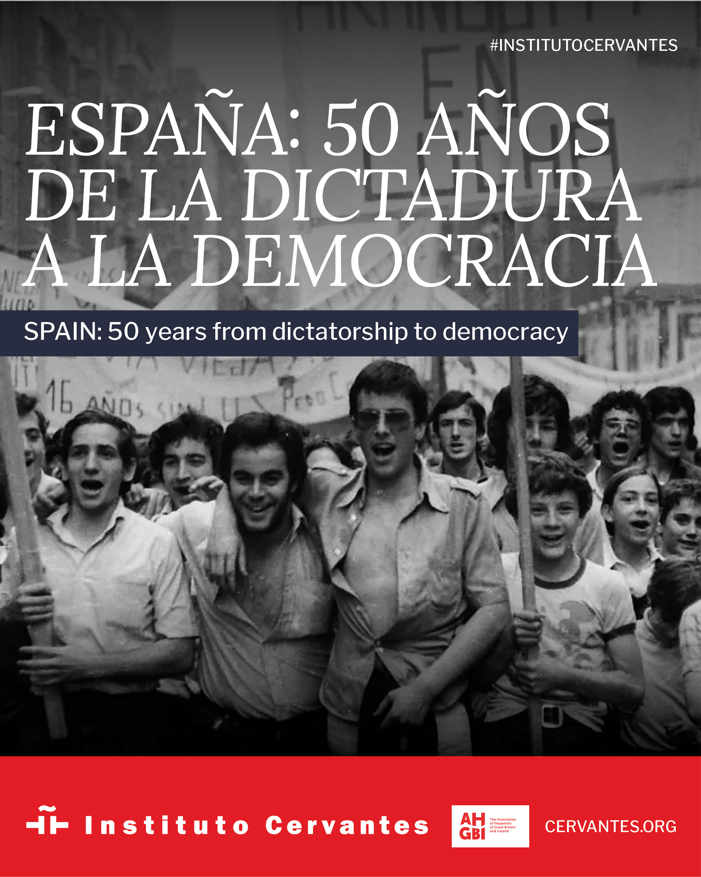 ESPAÑA: 50 años de la dictadura a la democracia