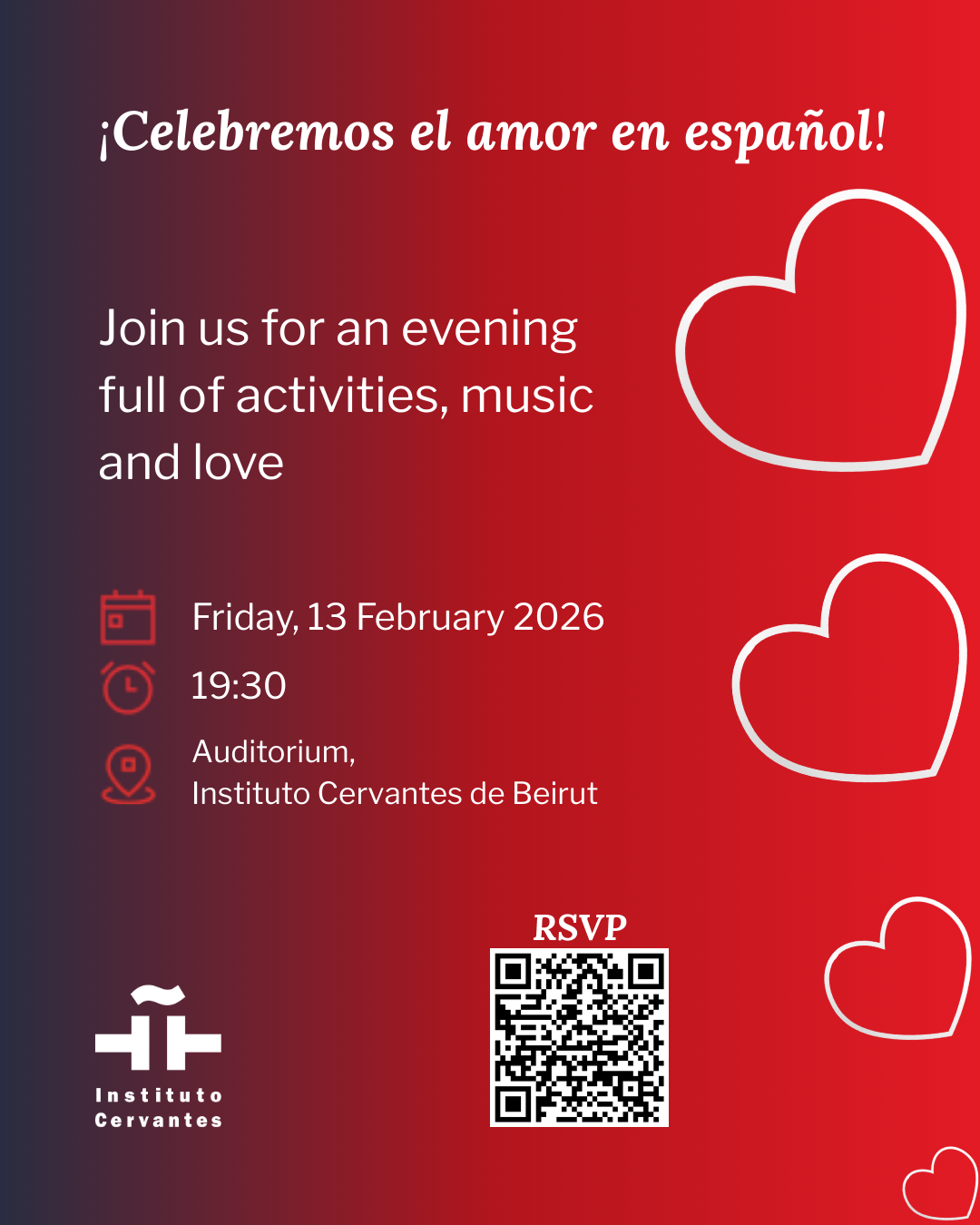 Fotograf&iacute;a: D�a cultural, '�Celebremos el amor en espa�ol!'