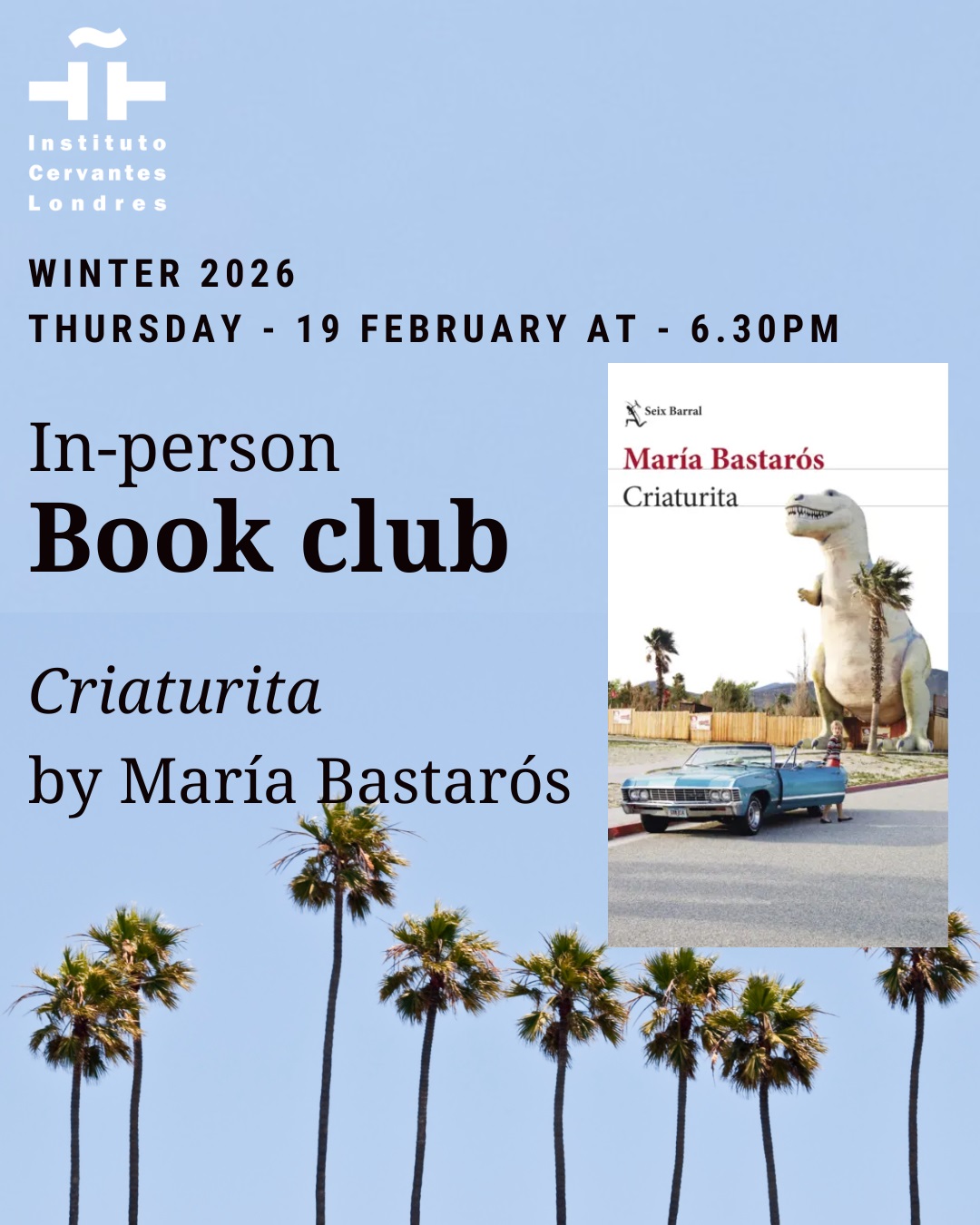 Fotografía: Club de lectura, 'Criaturita de Mara Bastars'