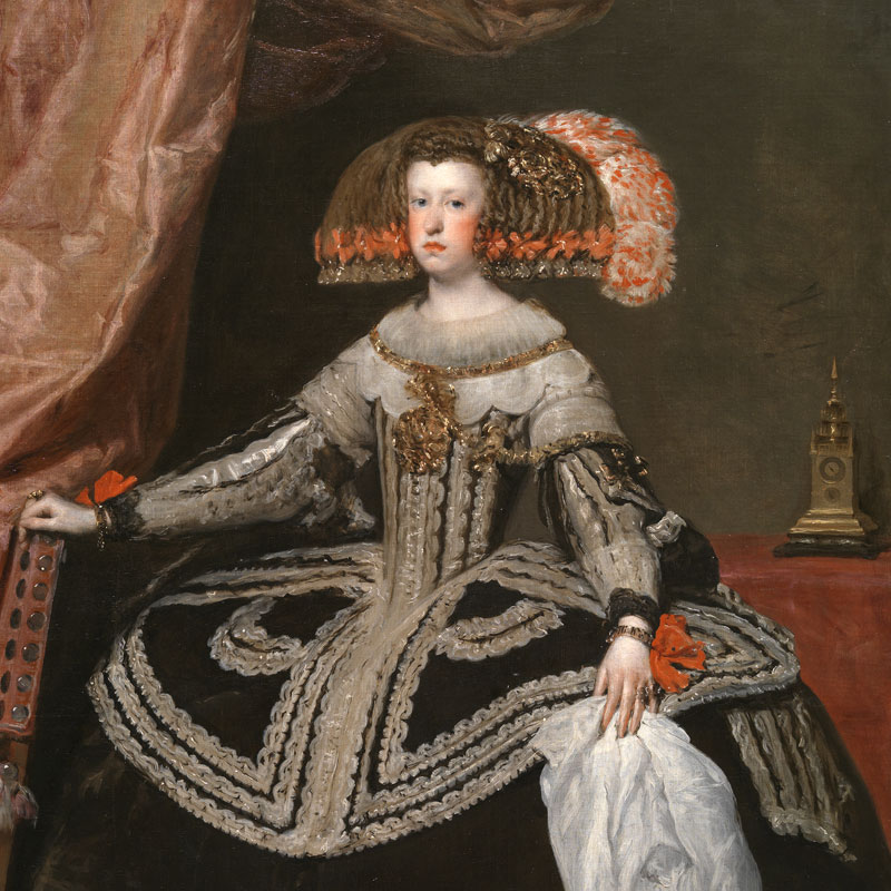 Mariana. Retrato de una reina, por Velázquez. Préstamo del Museo Nacional del Prado