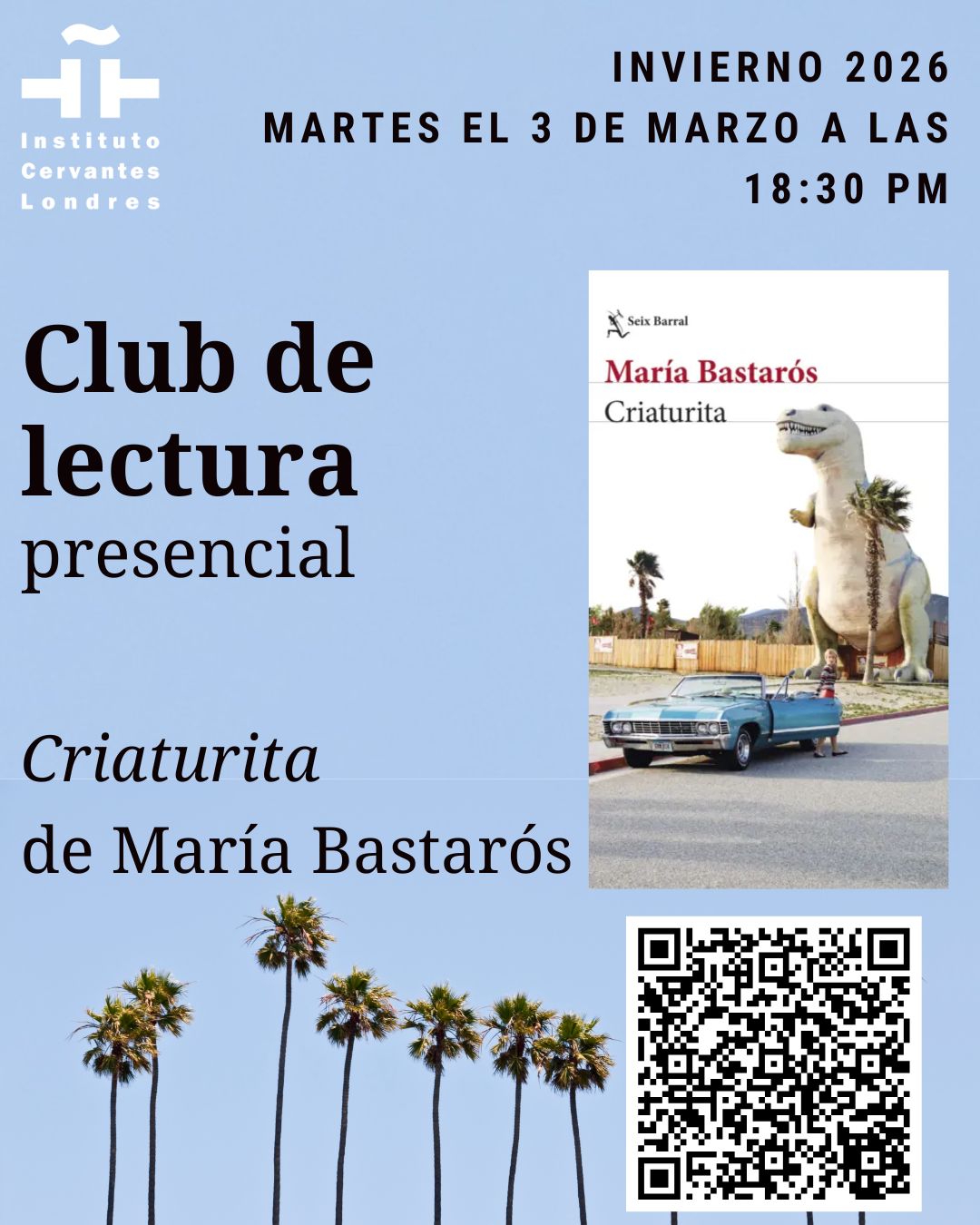 Fotograf&iacute;a: Club de lectura, 'Criaturita de Mar�a Bastar�s'