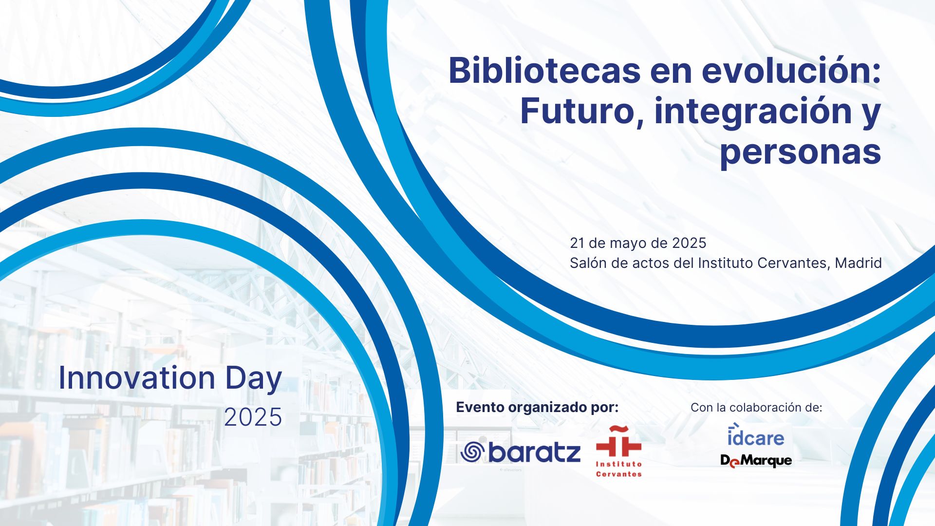 Fotografía: Congreso / Simposio, 'Bibliotecas en evolucin: futuro, integracin y personas'