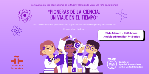 Fotografía: Cuentacuentos, 'Pioneras de la Ciencia: un viaje en el tiempo' Fotografía: Cuentacuentos, 'Pioneras de la Ciencia: un viaje en el tiempo'