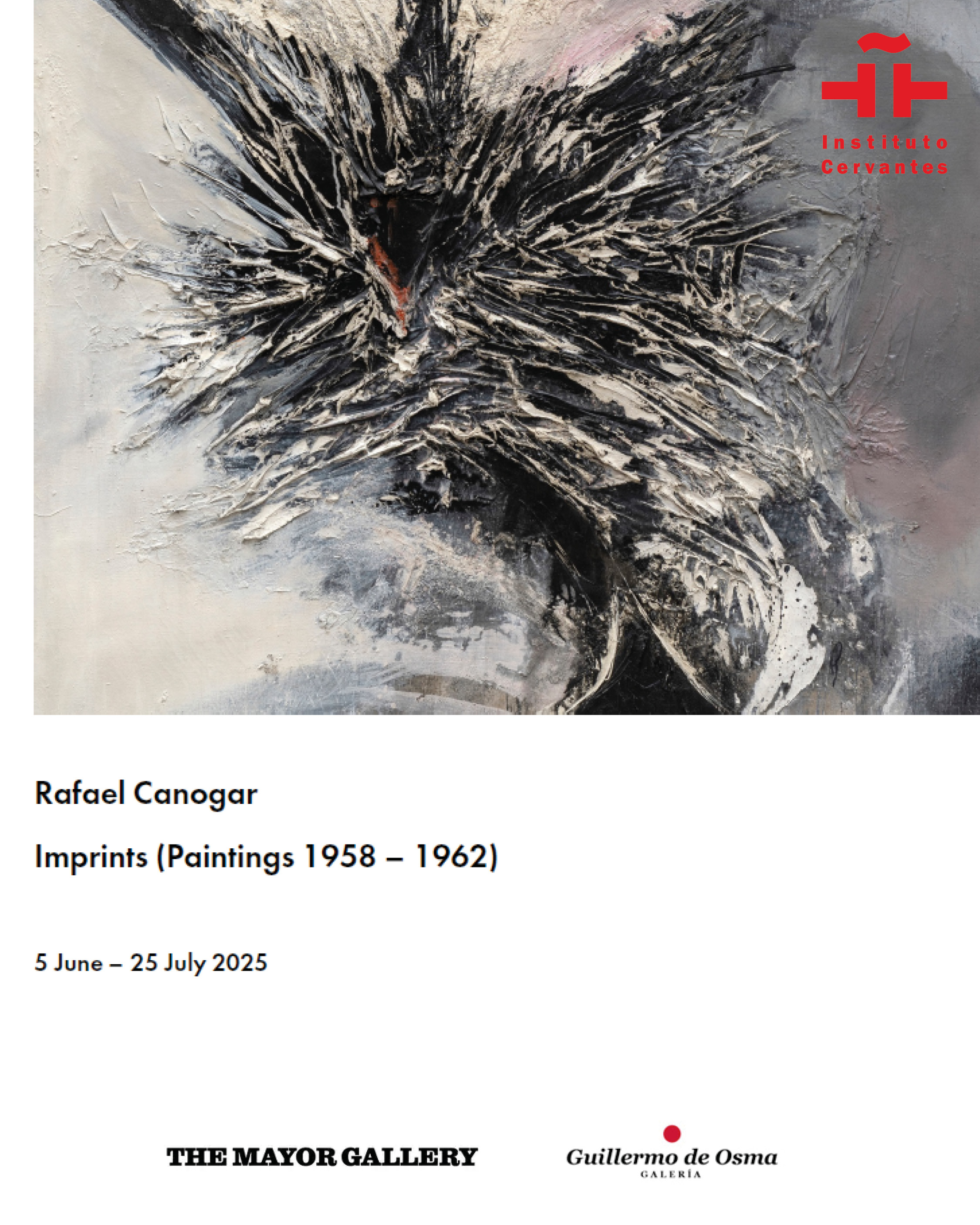 Rafael Canogar - Huellas (Pinturas 1958 – 1962)