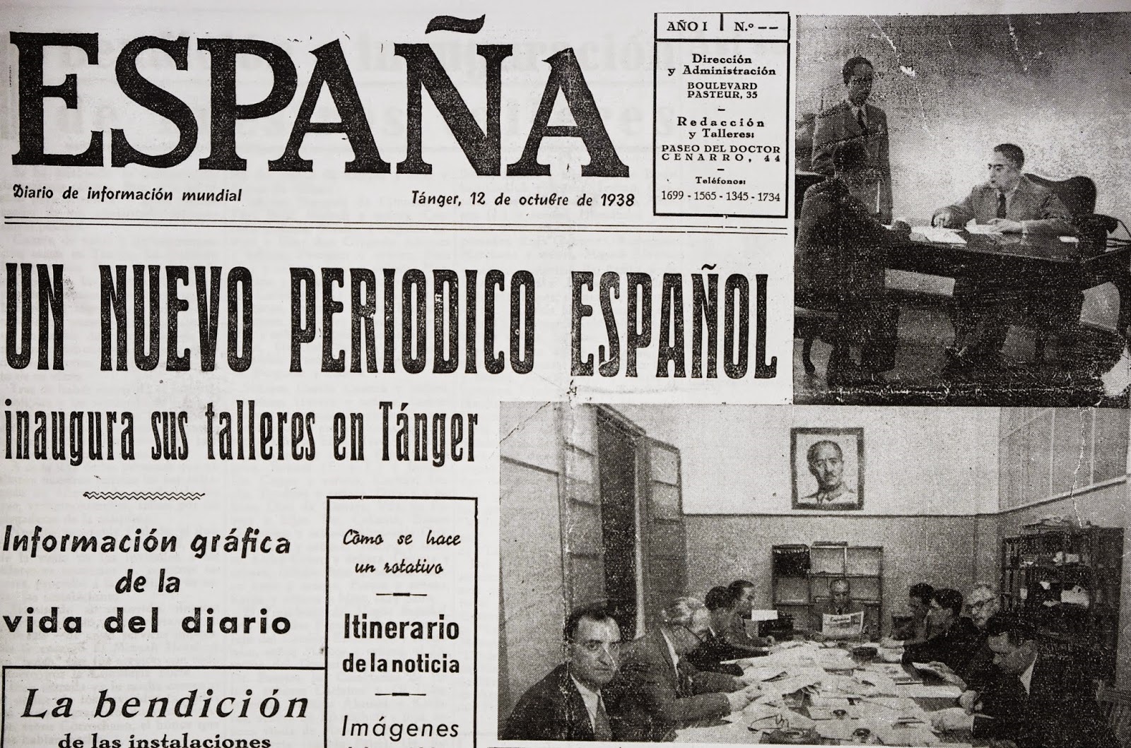 Fotograf&iacute;a: Taller, 'La Historia en el Diario Espa�a'