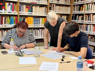 Fotografía: Taller, 'Taller de caligrafa 2025'