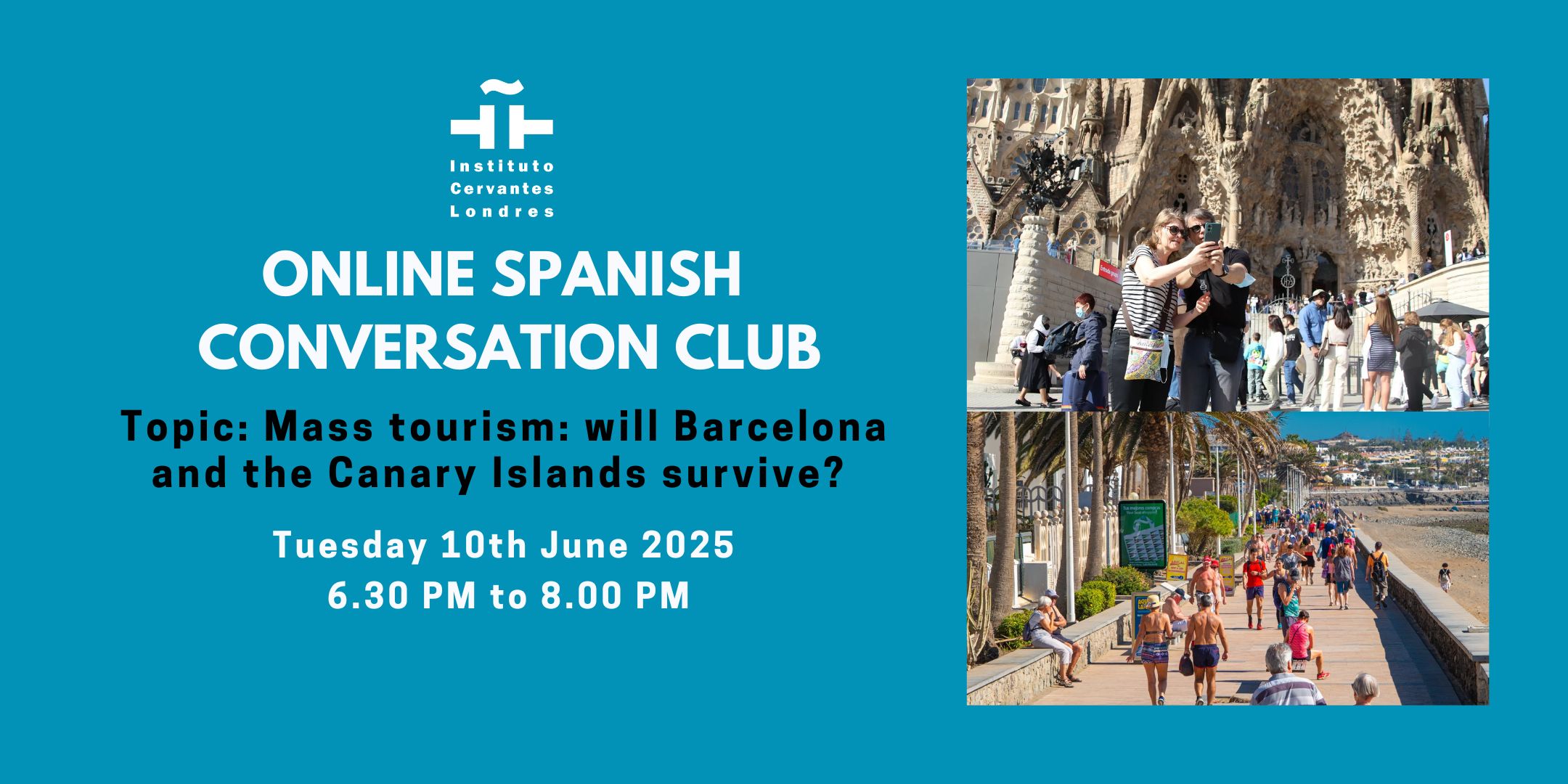 Fotografía: Taller, 'Turismo de masas: sobrevivirn Barcelona y Las Canarias?'