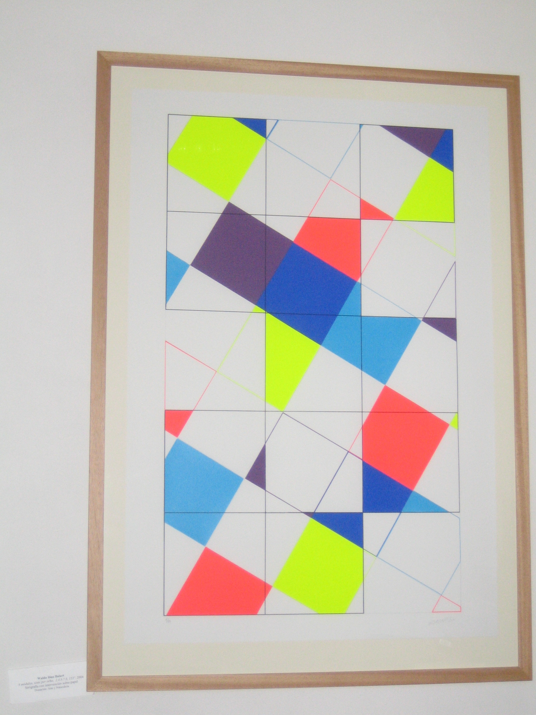 Arte contemporáneo español. Obra sobre papel