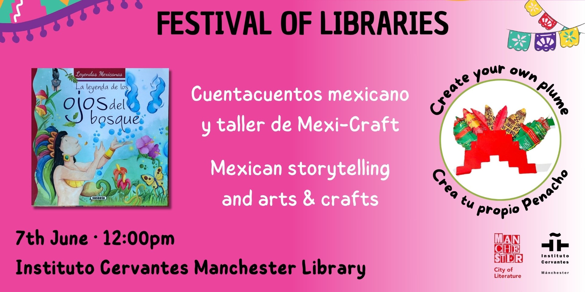 Fotografía: Cuentacuentos, 'Cuentacuentos mejicano y taller de mexi-craft'