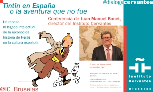 Tintín en España o la aventura que no fue